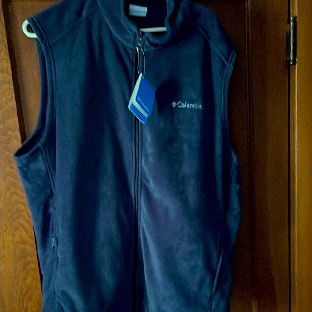 Columbia Deep Blue Fleece Vest